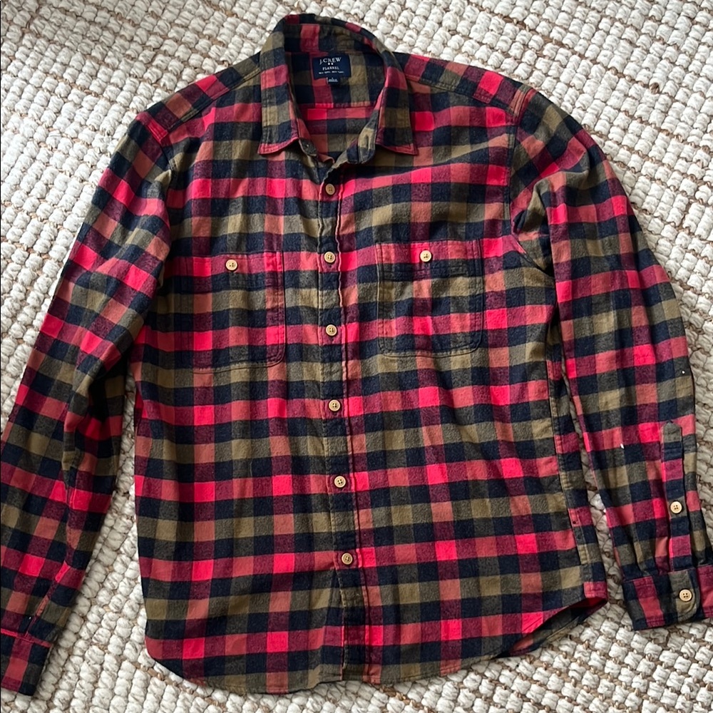 J.Crew flannel button down